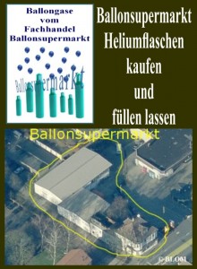 Ballonsupermarkt: Heliumflaschen kaufen und füllen lassen